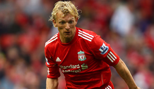 Stürmer Dirk Kuyt hat einen Vertrag beim FC Liverpool bis zum Jahr 2013