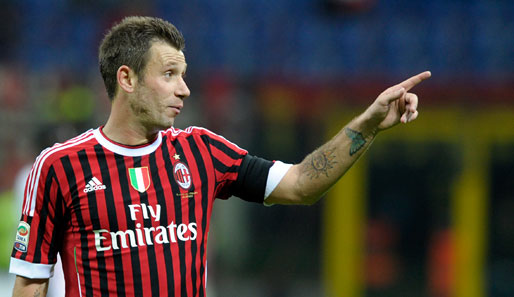 Antonio Cassano vom AC Milan unterzog sich am Freitag einer Herz-OP