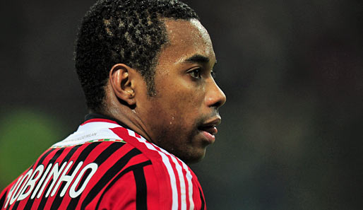 Robinho erzielte für den AC Milan in Cesena seinen vierten Liga-Saisontreffer