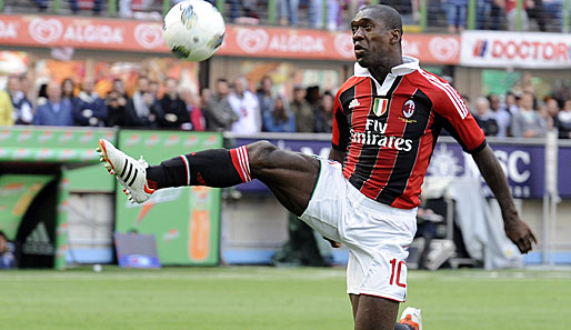 Bis zum Sommer spielte Clarence Seedorf für den AC Milan