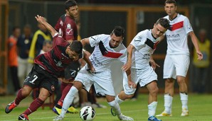 Das Spiel zwischen Nocerina und Salernitana wurde nach 20 Minuten abgebrochen