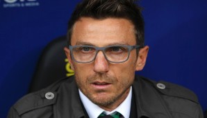 Muss gehen: Sassuolo-Coach Di Francesco hatte keine Argumente mehr