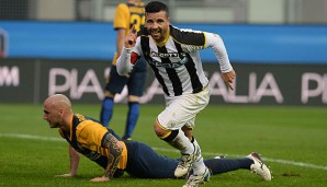 Antonio di Natale war 2010 und 2011 bester Torschütze der Serie A