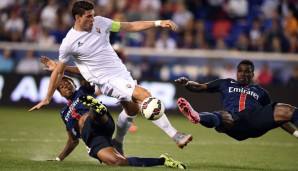 Mario Gomez bereitet sich noch mit dem AC Florenz auf die neue Saison vor