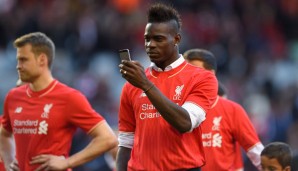 Mario Balotelli fand beim FC Liverpool nur wenig Fürsprecher