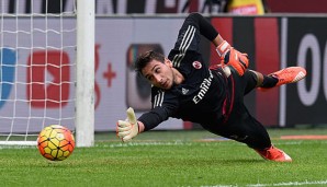 Mit 16 Jahren Keeper des AC Milan: Gianluigi Donnarumma