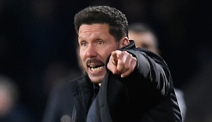 Diego Simeone gewann mit Atletico Madrid 2014 die Meisterschaft