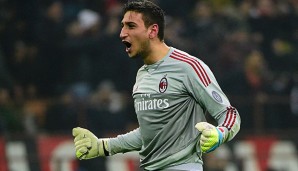 Gianluigi Donnarumma absolvierte bereits 17-Serie-A-Spiele