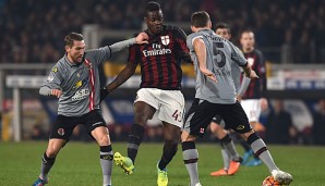 Kann der Drittligist Alessandria dem AC Milan um Mario Balotelli ein Bein stellen?