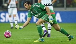 Gianluigi Buffon fehlen nur noch vier Minuten ohne Gegentreffer zu einer neuen Liga-Bestmarke