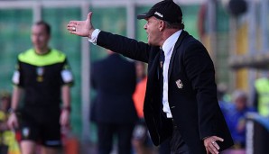 Giuseppe Iachini ist der 31. Trainer, den der Präsident von US Palermo in 13 Jahren getauscht hat