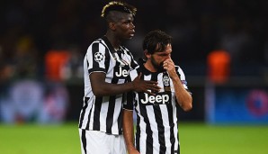 Paul Pogba erhält von Andrea Pirlo ein dickes Lob