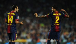 Dani Alves und Javier Mascherano sollen ins Visier von Juve geraten sein