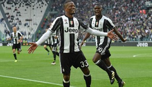 Patrice Evra durfte mit Juve die Meisterschaft feiern