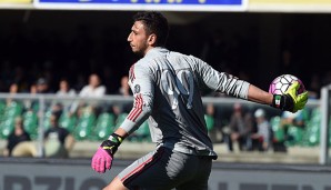 Gianluigi Donnarumma ist mit 17 schon Stammspieler