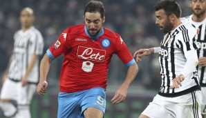 Gonzalo Higuain ist zu Juventus Turin gewechselt