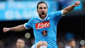 Gonzalo Higuain steigt durch den Transfer zum drittteuersten Spieler der Welt auf