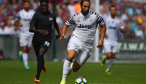 Gonzalo Higuain kam im Sommer vom SSC Neapel