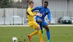 Moise Kean stand bereits in Juves Champions-League-Aufgebot