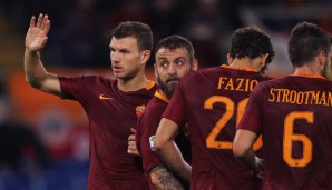 Edin Dzeko ist bei der Roma derzeit sehr erfolgreich