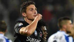 Mattia Caldara trägt fortan Weiß-Schwarz