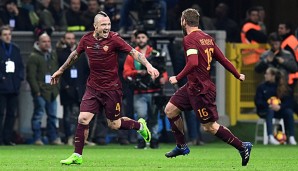 Radja Nainggolan traf doppelt per Traumtor gegen Inter