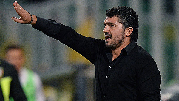 Gennaro Gattuso war jahrelang als aktiver Spieler des AC Milan aktiv