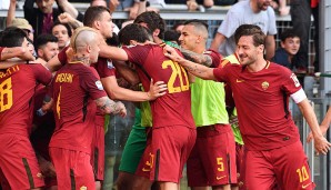 Dank des Treffers von Perotti in der 90. sichert sich die Roma Platz zwei und somit die direkte CL-Qualifikation