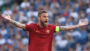 Daniele De Rossi ist einer der emotionalen und spielerischen Leader beim AS Rom