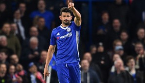 Diego Costa ist beim FC Chelsea vorallem wegen seiner Differenzen mit Trainer Conte unzufrieden