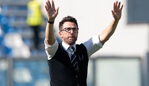 Eusebio Di Francesco trainierte unter anderem Sassuolo Calcio