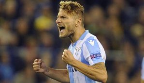 Ciro Immobile traf bei Lazios Sieg zwei Mal