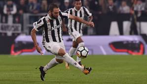 Gonzalo Higuain hat bisher 30 Ligatore für Juve erzielt