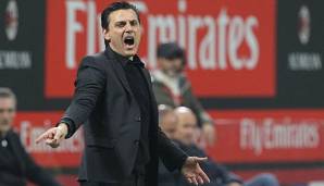 Montella kündigt beim AC Milan harte Arbeit an