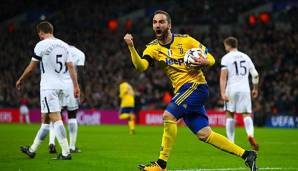 Gonzalo Higuain kam 2016 aus Neapel zu Juventus.