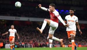 Aaron Ramsey vom FC Arsenal wird vom FC Bayern und Juventus umworben.