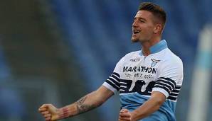 Sergej Milinkovic-Savic gehört bei Lazio Rom zu den wichtigsten Spielern.