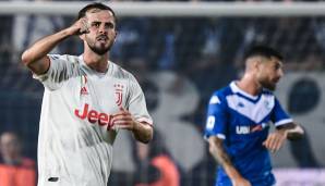 Miralem Pjanic erzielte den 2:1-Siegtreffer für Juventus.