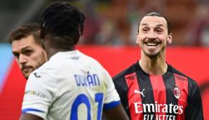 Zlatan Ibrahimovic lieferte sich ein Wortduell mit Duvan Zapata.