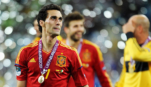 In der spanischen Europameister-Mannschaft war Arbeloa Stammspieler