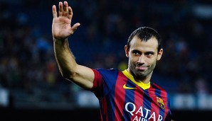 Javier Mascherano fehlt Barca in den Spielen gegen Valladolid, Almeria und Celtic Glasgow