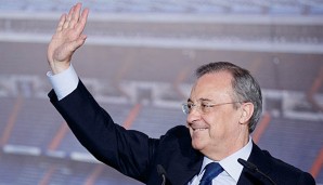 Florentino Perez präsentierte im Sommer gleich mehrere teure Neuzugänge