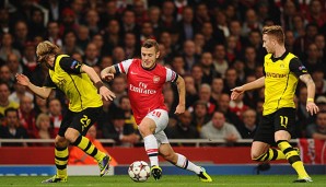 Jack Wilshere steht angeblich auf dem Wunschzettel des FC Barcelona