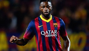 Alex Song kommt bei Barca kaum zum Einsatz