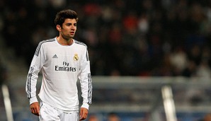 Enzo Zidane, Sohn der Legende Zinedine Zidane, debütierte für die Reserve für Real Madrid