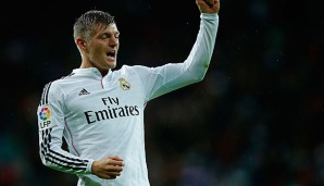 Toni Kroos bejubelte am Wochenende sein erstes Tor für die Königlichen