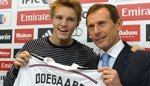 Martin Ödegaard hat sich mit Real Madrid auf einen Sechs-Jahres-Vertrag geeinigt