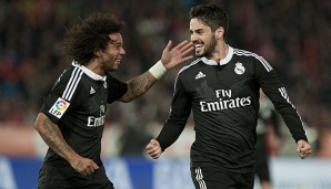 Marcelo ist von seinem Teamkollegen Isco beeindruckt