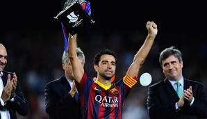 Xavi gewann mit Barca zahlreiche Titel in diversen Wettbewerben