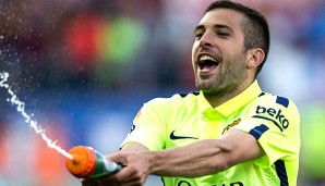 Linksverteidiger Jordi Alba ist seit 2012 fester Bestandteil der Barca-Erfolgsmannschaft